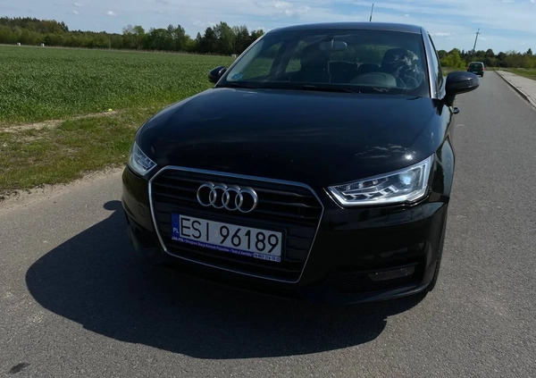 Audi A1 cena 37900 przebieg: 149377, rok produkcji 2015 z Sieradz małe 121